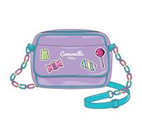 Seven Camomilla Borsetta a Tracolla, Tasca Anteriore, Lilla, Catena Colorata, Tempo Libero, Accessorio Bambina