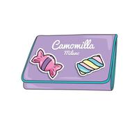 Seven Camomilla Portafoglio Con Chiusura Magnetica, Lilla, Scomparto Contanti e Monete, Accessorio Bambina