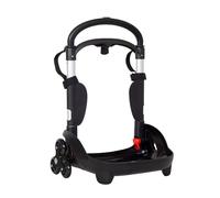 Seven Carrello Trolley Portazaino Be Box Flex 3 Ruote, Nero, Accessori Zaino, Scuola Elementare, Per Bambina e Bambino