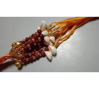 Seven Chakra Tree Fantasia ghungroo Dories per rituali shagun/dio rituali e usato come regalo per le donne, confezione da 12, 12 1/8, kalava, Agata