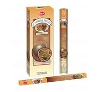 Seven Chakra Tree Hem, bastoncini di incenso al frutto della passione, confezione da 6 | Aroma esotico tropicale dolce per energia gioiosa e relax