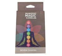 Seven Charkra Manifest Candles (set of 7)
