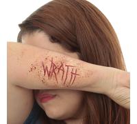 Seven Deadly Sins Protesi Special Fx Ferita Tagli Scars Halloween Spfx Lattice
