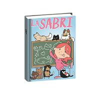 Seven Diario 12 Mesi La Sabri 4School, Gatti, Azzurro Multicolore