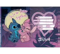 Seven Diario Agenda Scuola Disney Stitch Angel 10 Mesi Non Datata