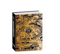 Seven Diario Pocket 16 Mesi Bastardidentro Gold&Silver 508402508