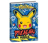 Seven Diario Pokemon Scuola Standard 10 Mesi,352 Pagine, Formato 14,5 x 20,6 cm,Blu, Bambini e Ragazzi
