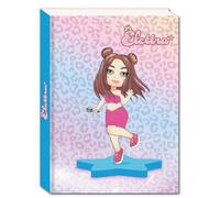 Elettra Lamborghini Diario Scuola Standard 12 Mesi, Multicolore, Glamour, Con Giochi, Contenuti e Dettagli Scintillanti, Diario Bambina