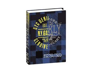 Seven Diario Scuola Standard 12 Mesi, Blu, Accessori Scuola, Accessori Zaino