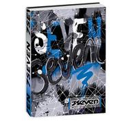 Seven Diario Scuola Standard 12 Mesi, Blu, Accessori Scuola, Accessori Zaino, Ragazzo