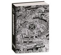 Seven Diario Standard 16 Mesi Bastardidentro Gold&Silver 508402502