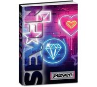 Seven Diario Standard Datato 2026-2027 Logo Neon