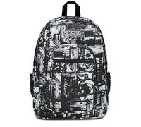 Seven Freethink Zaino Scuola Media Ragazzo, Scuola Elementare 34L, Doppio Scomparto, Tasca PC e Borraccia, Ricarica USB, Blu