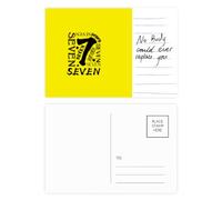 Seven Group Reunion Art Deco Fashion Cartolina per anniversario persona importante