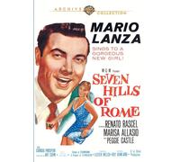 Seven Hills Of Rome (DVD) Mario Lanza Peggie Castle Renato Rascel