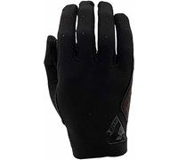 Seven iDP Guanti MTB 7iDP Control - Design Leggero da Infilare, Tessuto Ripstop Traspirante, Palmo in AX Suede per Mountain Bike, Enduro, Trail e Downhill. (Nero, L)