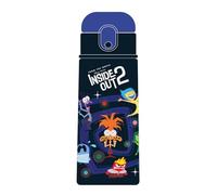 Seven Inside Out 2 Borraccia Termica in Acciao Inox, Nero, 0,5 L, Borraccia Scuola e Tempo Libero, Bambino e Bambina