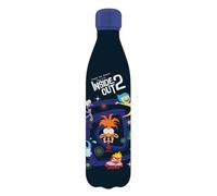 Seven Borraccia termica Inside Out 2 – Acciaio inox Nero 0,5 L – Scuola per ragazzo/ragazza