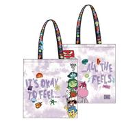 Seven Inside Out 2 Tote Bag Verticale, Lilla, Borsa da Shopping e Tempo Libero, Tote Bag Bambina e Ragazza