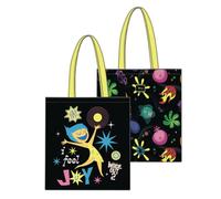 Seven Inside Out 2 Tote Bag Verticale, Nero, Borsa da Shopping e Tempo Libero, Tote Bag Bambina e Ragazza