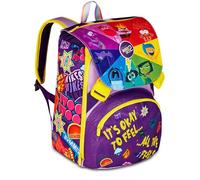 Seven Inside Out 2 Zaino Doppio Scomparto Estensibile,Viola, Maxi Capienza, Schienale Preformato, Zaino Scuola Elementare e Media, Bambina e Ragazza