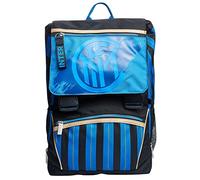 Inter 2F3002106-899, Zaino Estensibile Pallone Incluso - Scuole Elementari & Medie, Nerazzurro, Taglia unica