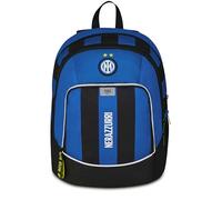 Seven Inter Zaino Calcio Scuola Advanced, Blu, Doppio Scomparto e Tasca per Borraccia, 29 L, Scuola Elementare, Bambino