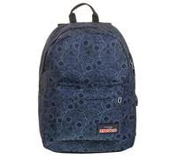 Seven Ischoolpack Colorsnake, 27 Lt, Grigio, Tasca Porta Laptop 15'', con Power Bank! Scuola & Tempo Libero