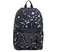 Seven Ischoolpack, Cool Type, Nero, con Power Bank integrato, Scuola e Tempo Libero