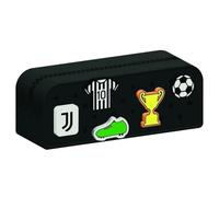 Seven Juventus Bustina in Silicone con Patch Personalizzati Seven Juventus, Scuola e Tempo Libero, Bambino e Bambina