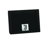 Seven Juventus Portafoglio Con Pratica Chiusura In Velcro, Nero, Scomparti Per Tessere, Contanti e Monete, Accessori Seven Juventus, Per Ragazzo e Ragazza