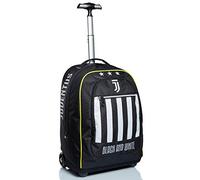 Seven Juventus Trolley Uomo 2B6002014 Nero Grande Doppio Scomparto con Gadget Watch