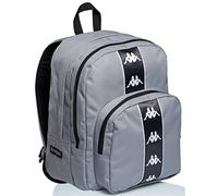 Seven Kappa Zaino Doppio Scomparto, Grigio, Tasca frontale, Scuola e tempo libero, Per ragazzi e adulti