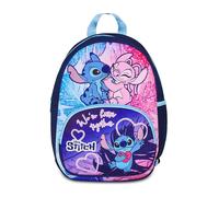 Seven Lilo & Stitch Zainetto Asilo Tasca Frontale con Zip