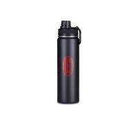 Seven Maxi Borraccia Termica A.C. MILAN - WIN THE GAME, Acciaio Inox, 650 ml, Ca