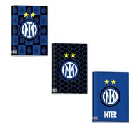 Seven Maxi Quality Set 3 Quadernoni Inter, quadretto 5mm, con Logo e Stelle, 30% Pagine in Più