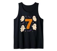 Seven Meme Number 7 Cute Ghosts Costume di Halloween Canotta