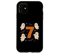 Seven Meme Number 7 Cute Ghosts Costume di Halloween Custodia per iPhone 11