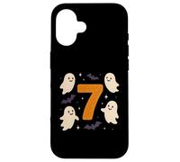 Seven Meme Number 7 Cute Ghosts Costume di Halloween Custodia per iPhone 16