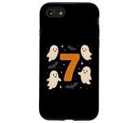 Seven Meme Number 7 Cute Ghosts Costume di Halloween Custodia per iPhone SE (2020) / 7/8