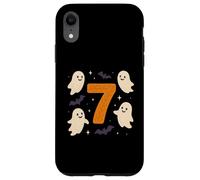 Seven Meme Number 7 Cute Ghosts Costume di Halloween Custodia per iPhone XR