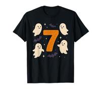 Seven Meme Number 7 Cute Ghosts Costume di Halloween Maglietta