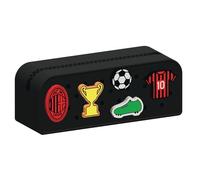 Seven Milan Bustina in Silicone con Patch Personalizzati Seven Milan, Scuola e Tempo Libero, Bambino e Bambina