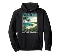 Seven Mile Beach Cayman Islands Felpa con Cappuccio