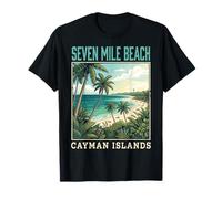 Seven Mile Beach Cayman Islands Maglietta