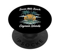 Seven Mile Beach Cayman Islands PopSockets PopGrip Adesivo