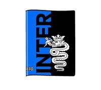 Seven N. 5 pezzi QUADERNO maxi INTER CALCIO quadretto 5 mm max QTY + 30%