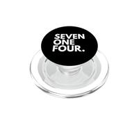 SEVEN ONE FOUR Codice Area 714 Anaheim CA California Stati Uniti d'America PopSockets PopGrip per MagSafe