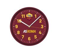 Seven Orologio da parete A.S. ROMA al quarzo con movimento continuo, Prodotto ufficiale, Calcio, Idea regalo bambini e adulti