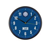 Seven Orologio da parete Inter, al Quarzo, Nero Azzurro, Bambini e Ragazzi, Squadra di Calcio, Idea regalo per tifosi